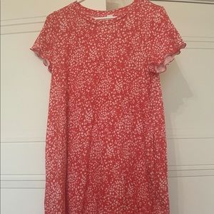Filly Flare red floral dress